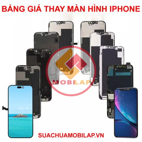 Bảng giá thay màn hình iPhone