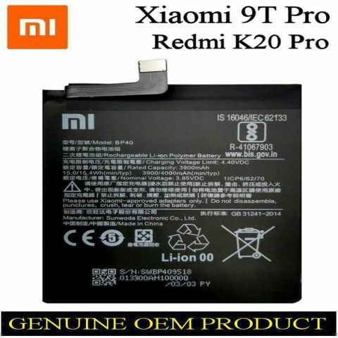 Thay pin Xiaomi Redmi K20 Pro (Mi 9 T Pro)