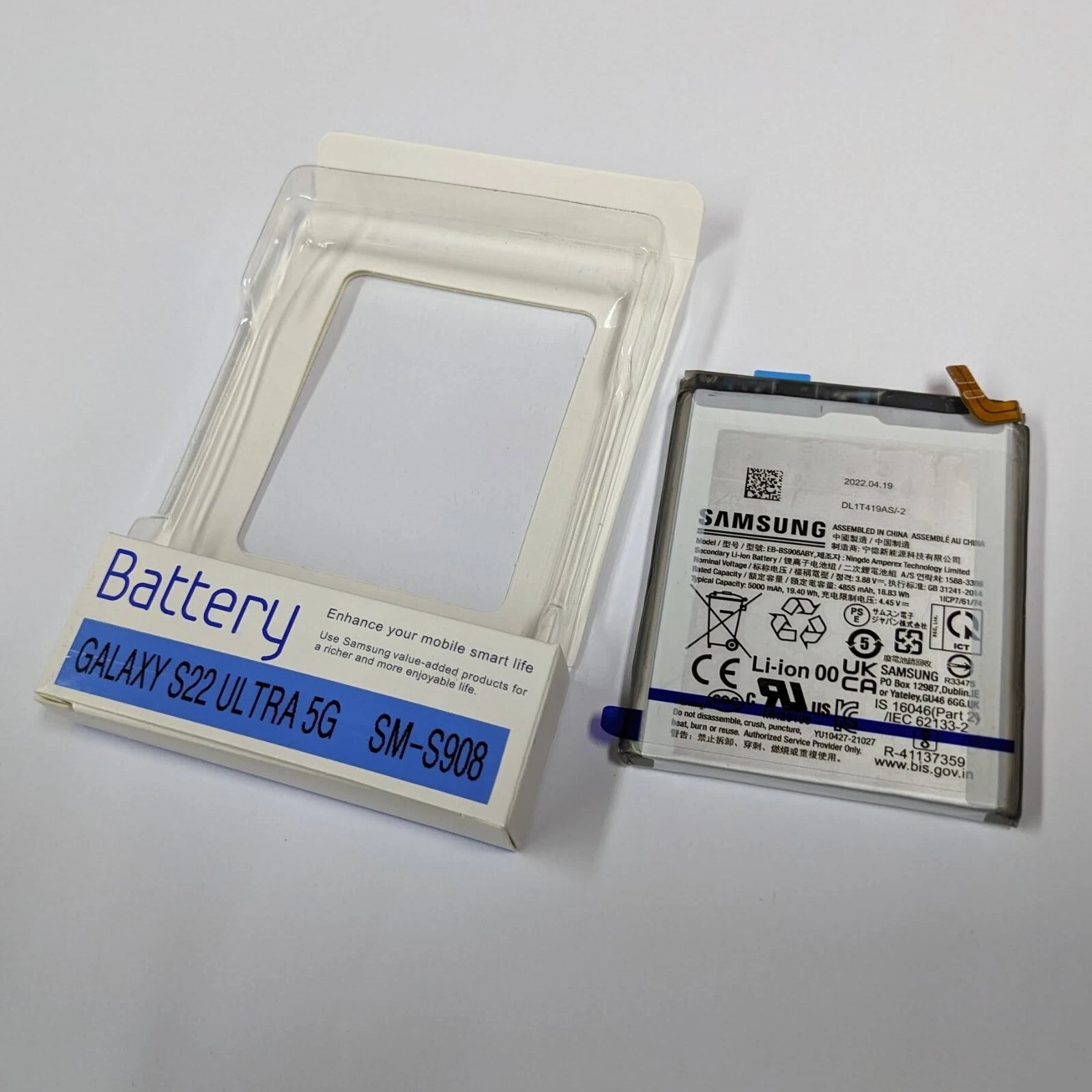 Thay pin SAMSUNG Galaxy S22 Ultra
